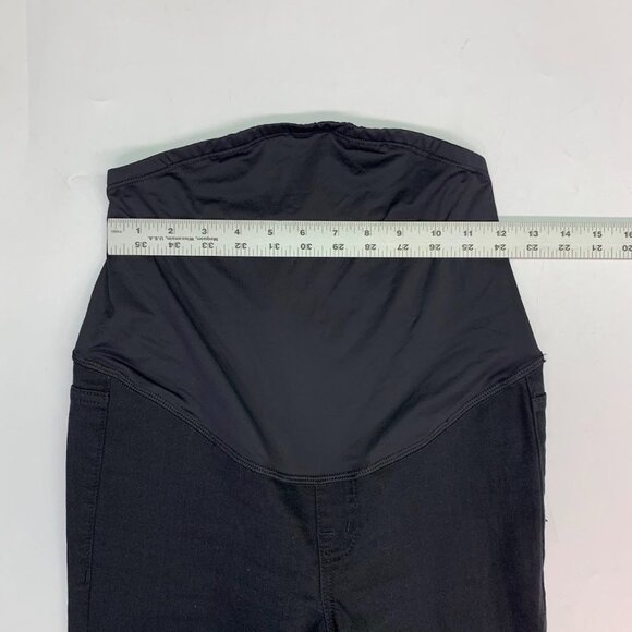 Madewell Women's Maternity Over-the-Belly Skinny Jeans in Lunar‎ Wash Size 25 - Picture 12 of 15